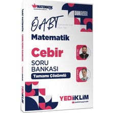 Yediiklim Yayınları Yediiklim 2027 Öabt Matematik Öğretmenliği Cebir Tamamı Çözümlü Soru Bankası