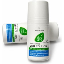 Store Aloe Vıa Alkolsüz Deo Roll-On, %15 Aloe Vera Jel ve Organik Pamuk Ekstreli, Hassas Ciltler Için, 50 ml