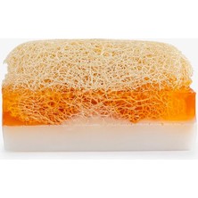 Store Doğal Kabak Lifli Ballı Eşek Sütü Sabunu 130 gr - Doğal Bal ve Kabak Lifi ile Zenginleştirilmiş, Cildi Besleyen ve Sıkılaştıran 100% El Yapımı Sabun