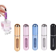Store Parfüm Sprey Şişesi - 5ml Kapasiteli Yeniden Doldurulabilir Şişe, Kompakt ve Taşınabilir Tasarım, Seyahat ve Günlük Kullanım Için Ideal, Çok Amaçlı Koku Pompası ile Pratik Çözüm
