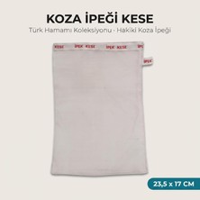Store Hakiki Koza Ipeği Vücut Kese, Tüm Vücud Için Kirlerden ve Lekelerden Arındırır. 1 Adet