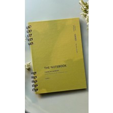Store Spiralli 80 Yaprak Çizgisiz A5 Defter, Not Defteri, Okul Defteri, 4 Farklı Renk Seçeneği (03 Olive Green)