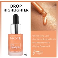 Store Cosmetics Drop Highlighter 03 Candlelight Işıltılı Likit Aydınlatıcı