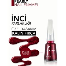 Store Pearly Yarı Transparan & Parlak Bitişli Sedefli Oje