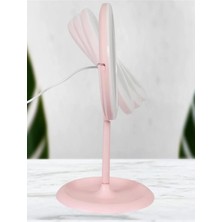 Store Dokunmatik LED Işıklı USB Li Yuvarlak Masa Üstü Makyaj Aynası Güzellik Ledli Makyaj Aynası