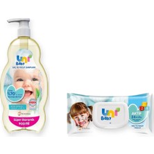 Uni Baby Bakım Ikilisi 2 Parça: Şampuan + Islak Mendil