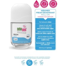 Store Ter Kokusu Önleyici 48 Saat Etkili Hassas Ciltler Için Kadın Erkek Roll-On Deodorant Fresh 50ML
