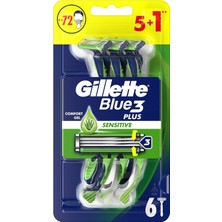 Store Blue3 Plus Sensitive Erkek Kullan At Tıraş Bıçağı 6 Adet