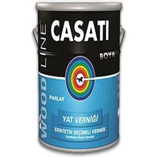 AlanSansli Casati Woodline Yat Vernik 12 Lt Şeffaf