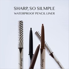 Store Clıo Suya Dayanıklı, Ince Uçlu Göz Kalemi Clıo Sharp So Simple Waterproof Pencil Liner (02 Brown)