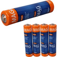 Store Parcbeny 29172 60 Adet Mag Batterıes MG-26172 Karbon Çinko Aaa 60'lı Ince Kalem Kumanda Pili (R03 Um-4)