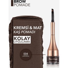 Store Yoğun Pigmentli Kalıcı Kaş Pomadı - Brow Pomade - 004 Dark Brown - 8690604572212