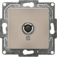 Belirtilmemiş Günsan Egona Metallic Bej Tv Prizi