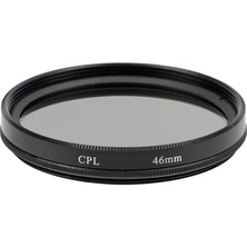 Store 46MM Cpl Polarize Filtre – Dairesel (Circular) Polarizasyon | Yansıma Azaltıcı | Metal Çerçeve | Renk Doygunluğu Artırıcı