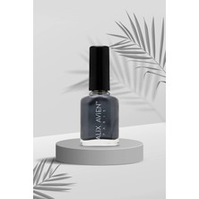 Store Sedefli Gri Oje 35 - Yüksek Pigmentli Uzun Süreli Kalıcılık Hızlı Kuruma - Nail Lacquer 35