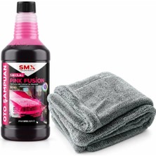 Smx Pink Fusion & 1200 Gsm Kurulama Havlusu Ikili Set