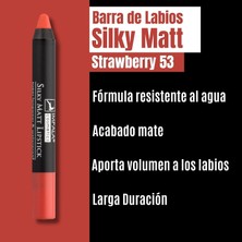 Store Dudak Kalemi - Silky Matt Lipstick - Uzun Süre Kalıcı & Suya Dayanıklı No 53 Strawberry