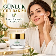 Renew Every Day Meyan Kökü Leke Kremi 50 ml – Arbutin ve Niacinamide İçeren Aydınlatıcı Yüz Bakım Kremi
