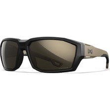 WILEY X ALPINE Captivate Polarized Tungsten Aynalı Güneş Gözlüğü (Kahverengi)