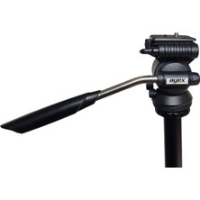 Store KH-2028 Tripod Video Kafa, Pan Tilt Head, 360° Dönebilen, Hızlı Bağlantı Plakalı, Metal Kollu, Dslr ve Video Kamera ile Uyumlu