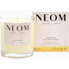 Neom Happiness Scented Wax Candle Kokulu Mum 185 G