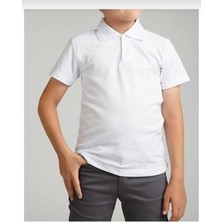 Yakalaa Kısa Kollu Polo Yaka Okul T-Shirt