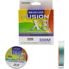 Remixon Fusion 300M x 8green Ip Misina 0.13 mm