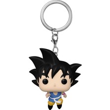 Funko Pop! Anahtarlık: Dbgt - Goku - Dragon Ball Yenilik Anahtarlık - Koleksiyonluk Mini Figür - Çorap Dolgusu - Hediye Fikri - Resmi Ürün - Anime Hayranları - Sırt Çantası Dekoru