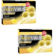  antivirus ballı limonlu pastil, 10'lu 2 adet