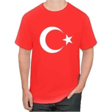 Cawisse Gömlek Ay Yıldızlı Bayrak Tişört