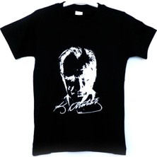 Ycn Tekstil Kısa Kollu Atatürk Baskılı T-Shirt