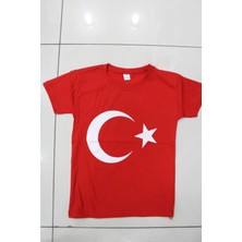 Calwino Kids Türk Bayrağı Baskılı Tshirt