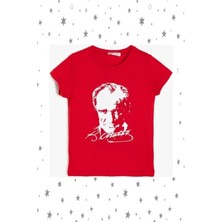 Onef Atatürk Tişört %100 Pamuk Çocuk