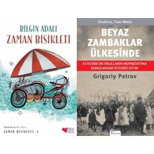 Can Yayınları Zaman Bisikleti 1 (Bilgin Adalı) ve Beyaz Zambaklar Ülkesinde