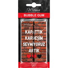 Wilma Secret "kapattık Kardeşim Sevmiyoruz Artık" Araç Kokusu - Bubble Gum - 1 Adet