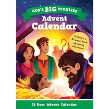 God's Big Promises: Advent Calendar And Family Devotions: 25 Door Advent Calendar