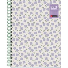 Miquelrius - A4 Not Defteri, 5 mm Izgaralı, Sert Kapaklı Not Defteri, Lamine Kartondan, 80 Mikro Delikli Yaprak, 90 G/m² Ekstra Mat Kağıt, Metal Spiral, 4 Delikli