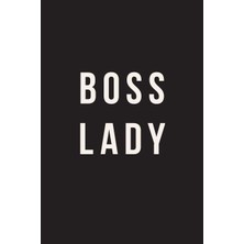 Boss Lady: Journal, Notebook, Diary, 6"x9" Lined Pages, 150 Pages
