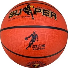 Ases Store Outdoor Basketbol Topu 7 Numara Süper Basket Top 7 No Turuncu