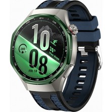 Sneezy Huawei Watch Gt 7 Pro 46MM Uyumlu 22MM Outdoor Tasarım Spor Silikon Kordon