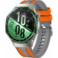 Sneezy Huawei Watch Gt 7 Pro 46MM Uyumlu 22MM Outdoor Tasarım Spor Silikon Kordon