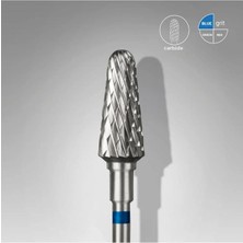Staleks Sert Alaşım Kesik Koni Freze, Mavi, Çap 6 mm / Çalışma Kısmı 14 Mm, Adet FT70B060/14