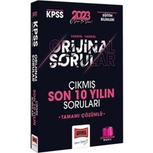 2023 Kpss Eğitim Bilimleri Fasikül Fasikül Orjinal Son 10 Yılın Çıkmış Soruları ve Çözümleri Yargı Yayınları