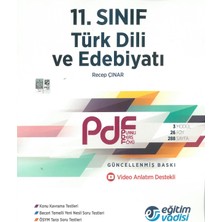 Eğitim Vadisi 11. Sınıf Türk Dili ve Edebiyatı Güncel Pdf Planlı Ders Föyü