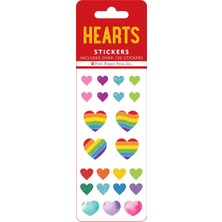 Hearts Sticker Set (6 Different Sheets Of Stickers!)
