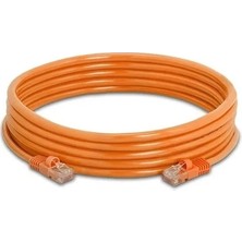 Nexans Cat6 Ethernet Lan Kablosu-Patch Kablosu Turuncu Renk 1m