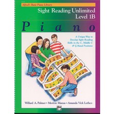 Alfred's Basic Piano Library Sight Reading Unlimited, Bk 1b: A Unique Way To Develop Sight Reading Skills In The C, Middle C And G Hand Positions, Comb Bound Book