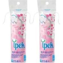 Ipek Makyaj Temizleme Pedi 70'li x 2 Adet