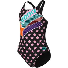 Arena Girl's Midnight Swimsuit Swim Pro Back Kız Çocuk Yüzücü Mayosu