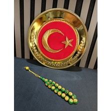 Anemore Collection Altın Varaklı Tesbih Maskot Efe Bilek Boy 14MM
